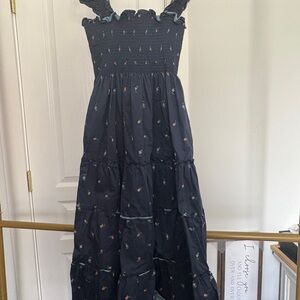 Hill House Midnight Blue Tiered Dress